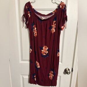 Maurices Burgundy Sundress